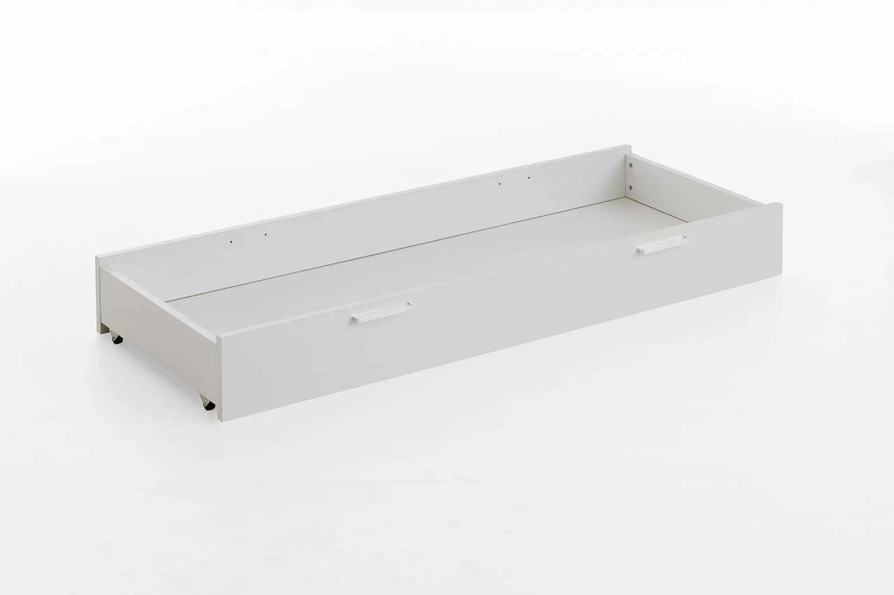 Relita Futonbett LIAN Weiß Ohne Kopfteil, Inkl. Matratze Und Rollrost 140x200cm 4 Relita Futonbett LIAN Weiß Ohne Kopfteil, Inkl. Matratze Und Rollrost 140x200cm – Bild 2