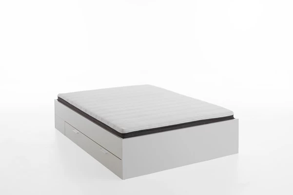 Relita Futonbett Maxime Weiß Mit Kopfteil Besa, Bettkasten Und Rollrost, Ohne Matratze 140 X 200 Cm 3 Relita Futonbett Maxime Weiß Mit Kopfteil Besa, Bettkasten Und Rollrost, Ohne Matratze 140 X 200 Cm