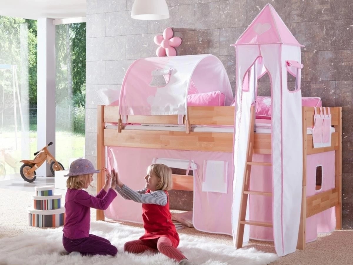 Relita Hochbett Kim 90 X 200 Cm Buche Massiv Geölt 6 Relita Hochbett Kim 90 X 200 Cm Buche Massiv Geölt – Bild 4