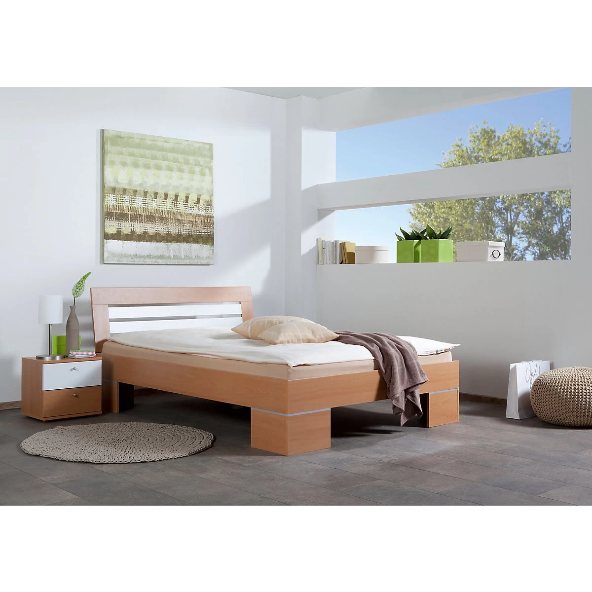 Relita Nachtkommode Jenny Buche 4 Relita Nachtkommode Jenny Buche – Bild 2