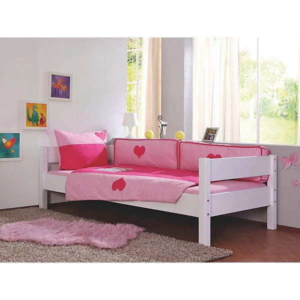 Relita Seitenkissen Herz Pink 4 Relita Seitenkissen Herz Pink – Bild 2