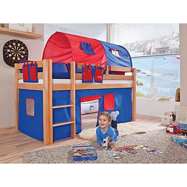 Relita Stofftaschen Für Hoch- Und Etagenbetten Blau/rot 4 Relita Stofftaschen Für Hoch- Und Etagenbetten Blau/rot – Bild 2