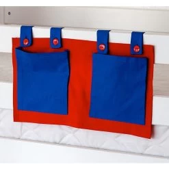 Relita Stofftaschen Für Hoch- Und Etagenbetten Blau/rot