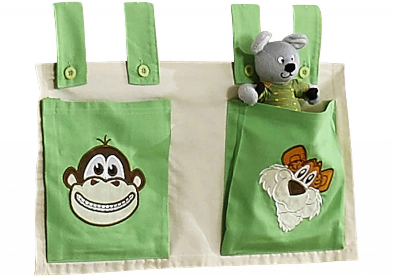 Relita Stofftaschen Für Hoch- Und Etagenbetten Dschungel 3 Relita Stofftaschen Für Hoch- Und Etagenbetten Dschungel