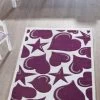 Relita Teppich Lila/weiß Sterne, 170 X 120 Cm -Paulmann Store relita teppich lila weib sterne 170 x 120cm 1296652 13279 1280x1280
