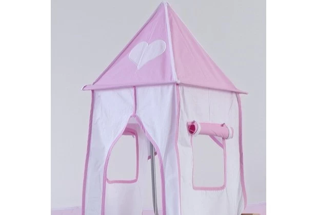 Relita Turm-Set Klein Rosa/weiß-Herz 5 Relita Turm-Set Klein Rosa/weiß-Herz – Bild 3