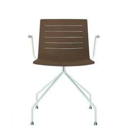 Resol Armlehnstuhl Skin Spider Chocolat (2er-Set)