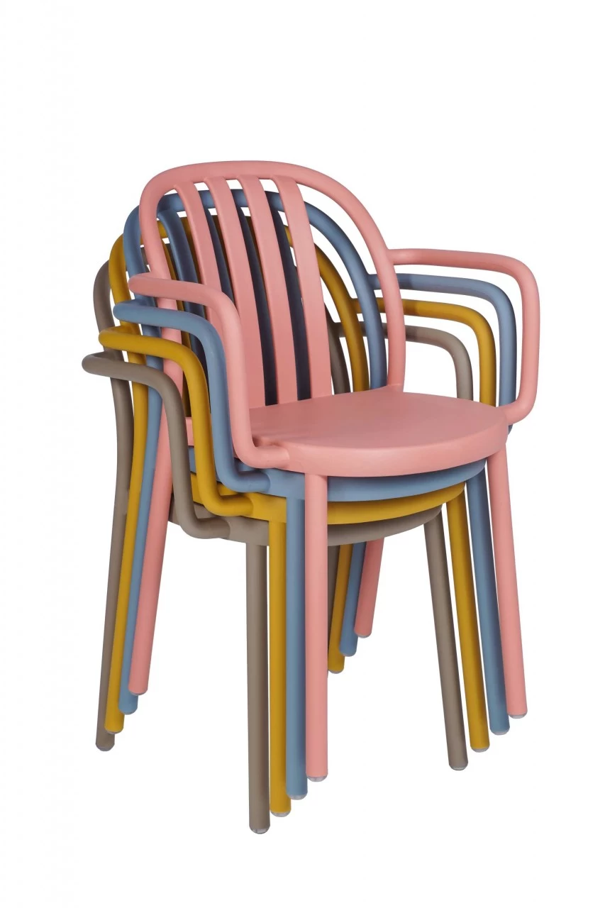 Resol Armlehnstuhl Sue Blau (2er-Set) 4 Resol Armlehnstuhl Sue Blau (2er-Set) – Bild 2