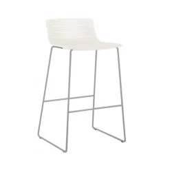 Resol Barhocker Skin Weiß (2er-Set)