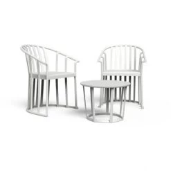 Resol Gartenset Raff Weiß 3-teilig