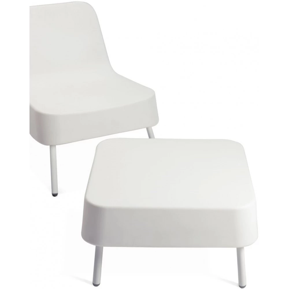 Resol Hocker Bob Weiß 4 Resol Hocker Bob Weiß – Bild 2