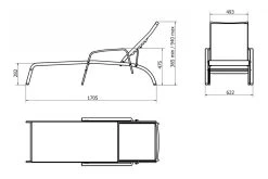 Resol Sonnenliege Lucca Weiß S-17 (4er-Set) Designed By Joan Casas -Paulmann Store resol liege lucca s 17 weib 1299179 14380 1280x1280