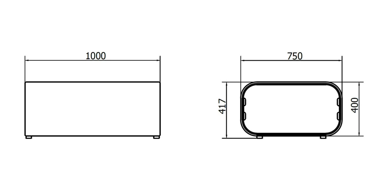 Resol Dunas Loungehocker Weiß 6 Resol Dunas Loungehocker Weiß – Bild 4