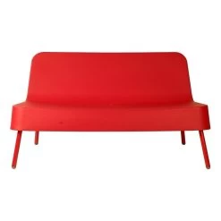 Resol Gartensofa Bob Kunststoff Rot