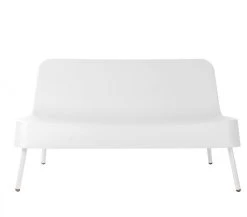 Resol Gartensofa Bob Kunststoff Weiß