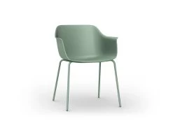 Resol Armlehnenstuhl Shape Grüngrau (2er-Set)