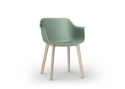 Resol Stuhl Shape Click Grüngrau/Elfenbein (2er-Set)