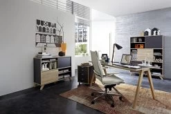 Livingruhm Schiebetürregal Anthrazit Eiche Dekor 120cm Breit -Paulmann Store schiebeturregal dublin anthrazit eiche dekor 120cm breit 1 11545 NnIQ 1280x1280