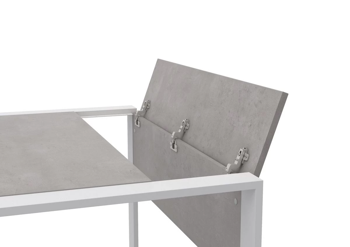 Schreibtisch Direct 120 Cm Dekor Beton Mit Kufenfuß 7 Schreibtisch Direct 120 Cm Dekor Beton Mit Kufenfuß – Bild 5