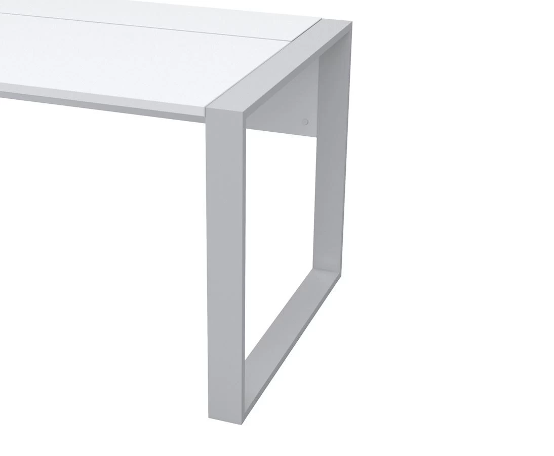 Schreibtisch Direct 120 Cm Dekor Weiß Mit Kufenfuß 4 Schreibtisch Direct 120 Cm Dekor Weiß Mit Kufenfuß – Bild 2