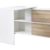 Livingruhm Schreibtisch Mit Sideboard Weiß Eiche Dekor -Paulmann Store schreibtisch nisse mit sideboard weib eiche dekor 128799 10211 1280x1280