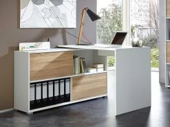 Livingruhm Schreibtisch Mit Sideboard Weiß Eiche Dekor 14 Livingruhm Schreibtisch Mit Sideboard Weiß Eiche Dekor -Paulmann Store schreibtisch nisse mit sideboard weib eiche dekor 128800 10211 nIkL 1280x1280