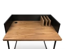 Schreibtisch Temahome Volga Schwarz & Nussbaum 90x60cm -Paulmann Store schreibtisch temahome volga schwarz nussbaum 90x60cm 1307 60 343 op5Z 1280x1280