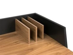 Schreibtisch Temahome Volga Schwarz & Nussbaum 90x60cm -Paulmann Store schreibtisch temahome volga schwarz nussbaum 90x60cm 1307 60 343 1280x1280