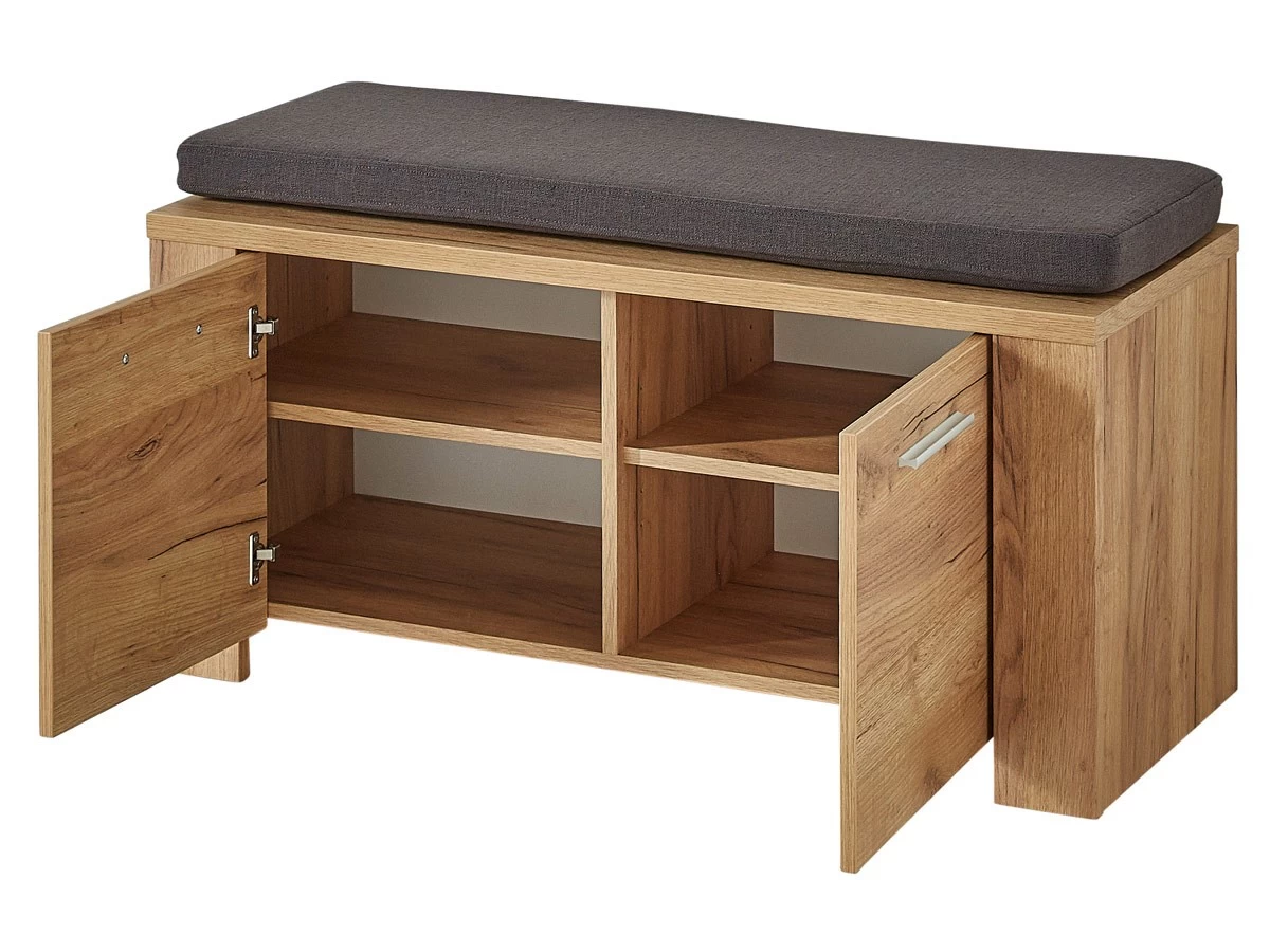 Livingruhm Schuhbank Eiche Dekor 95 Cm Breit 4 Livingruhm Schuhbank Eiche Dekor 95 Cm Breit – Bild 2