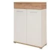 Livingruhm Schuhschrank Topix Eiche Weiß Dekor 89 Cm Breit