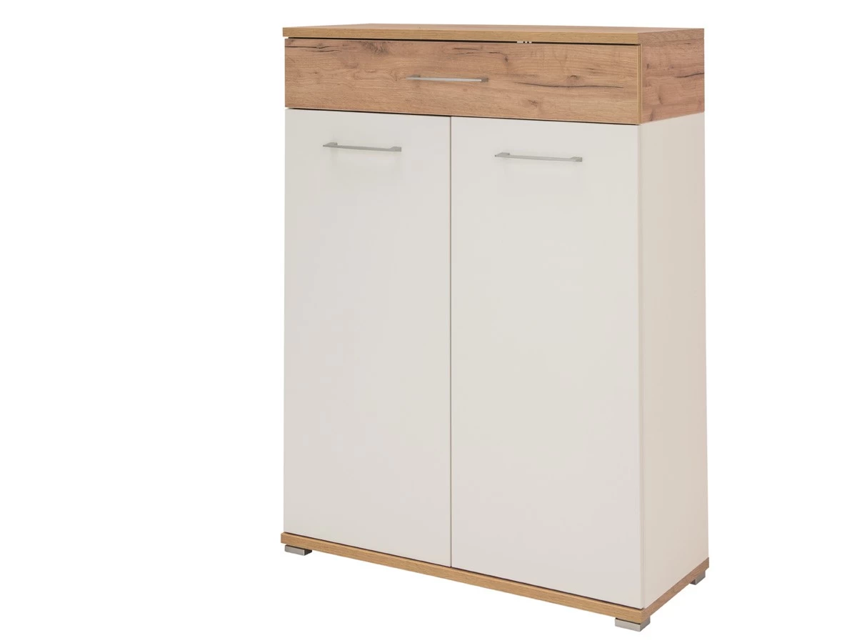 Livingruhm Schuhschrank Topix Eiche Weiß Dekor 89 Cm Breit 3 Livingruhm Schuhschrank Topix Eiche Weiß Dekor 89 Cm Breit