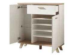 Livingruhm Schuhschrank 93 X 103 Cm Eiche Weiß -Paulmann Store schuhschrank oslo 93x103cm eiche weiss 1288299 10150 1280x1280