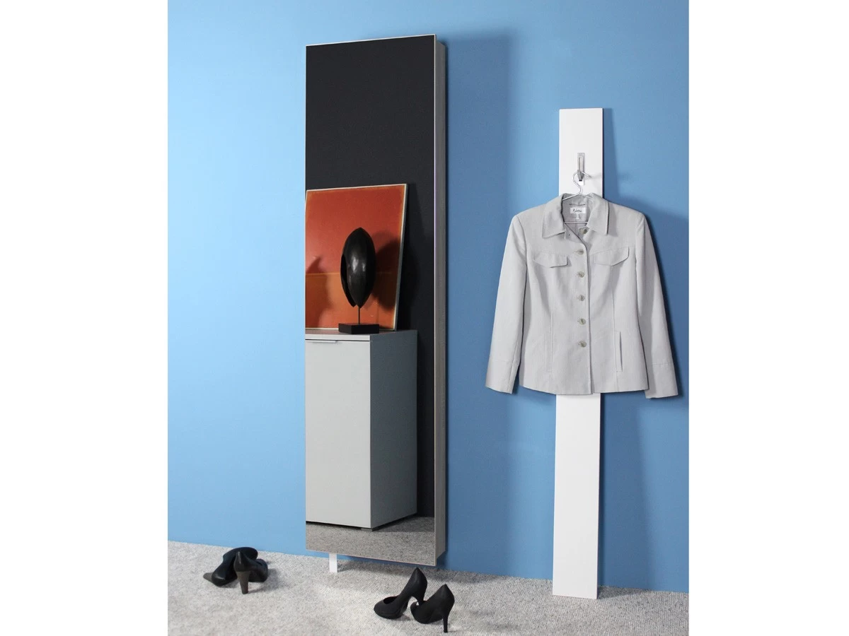 Livingruhm Schuhschrank Drehschrank Mit Eiche 4 Livingruhm Schuhschrank Drehschrank Mit Eiche – Bild 2