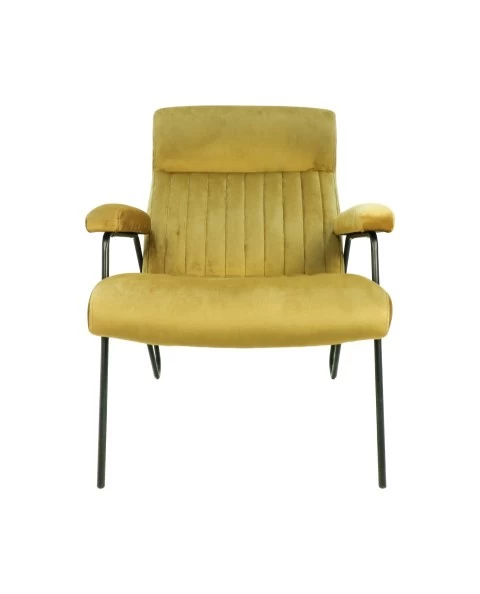 Sessel Chicago Samt Senfgrün Von Henkschram 4 Sessel Chicago Samt Senfgrün Von Henkschram – Bild 2