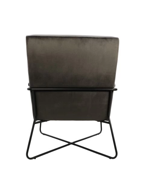 Sessel Kenton Samt Dunkelgrau Von Henkschram 6 Sessel Kenton Samt Dunkelgrau Von Henkschram – Bild 4