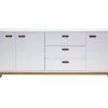 Sideboard Bess Weiß & Eiche 200cm Livingruhm 2 Sideboard Bess Weiß & Eiche 200cm Livingruhm -Paulmann Store sideboard bess weib eiche 200cm livingruhm 1306060 75 244 1280x1280