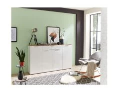 Livingruhm Sideboard Eiche Weiß 179 Cm Breit -Paulmann Store sideboard cetano 3822 eiche weib 179 cm breit 1289068 10190 1280x1280