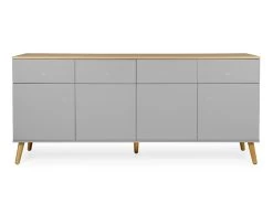 Sideboard Joan Eiche & Grau 192cm Livingruhm -Paulmann Store sideboard joan eiche grau 192cm livingruhm 1308565 75 466 1280x1280