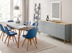 Sideboard Joan Eiche & Grau 192cm Livingruhm -Paulmann Store sideboard joan eiche grau 192cm livingruhm 1308643 75 466 1280x1280