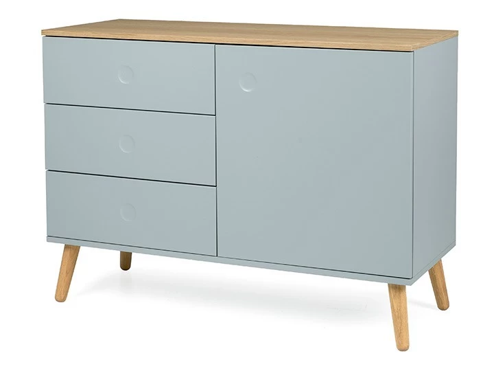 Sideboard Joan Eiche & Grün 109cm Livingruhm 4 Sideboard Joan Eiche & Grün 109cm Livingruhm – Bild 2