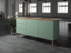 Sideboard Joan Eiche & Grün 162cm Livingruhm 21 Sideboard Joan Eiche & Grün 162cm Livingruhm -Paulmann Store sideboard joan eiche grun 162cm livingruhm 1308652 75 464 1280x1280