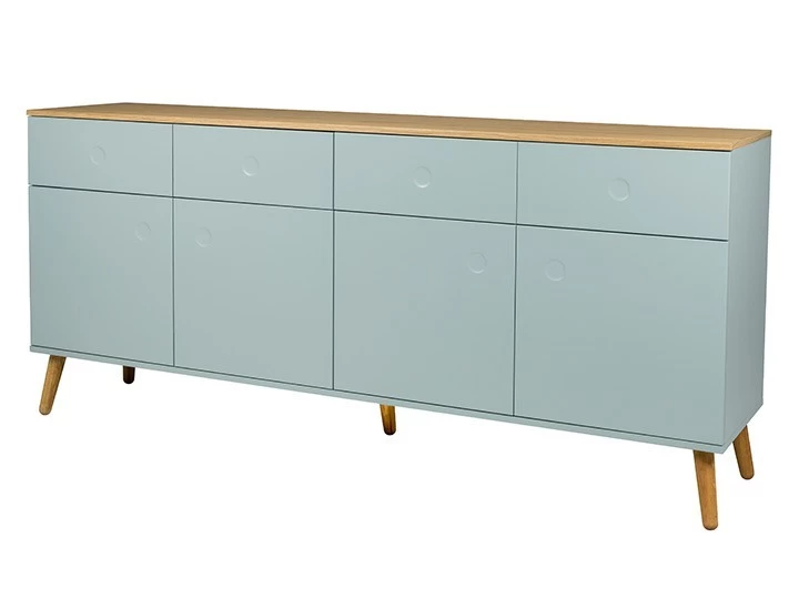 Sideboard Joan Eiche & Grün 192cm Livingruhm 5 Sideboard Joan Eiche & Grün 192cm Livingruhm – Bild 3
