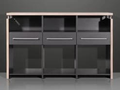 Livingruhm Sideboard 123 X 40 Cm Anthrazit