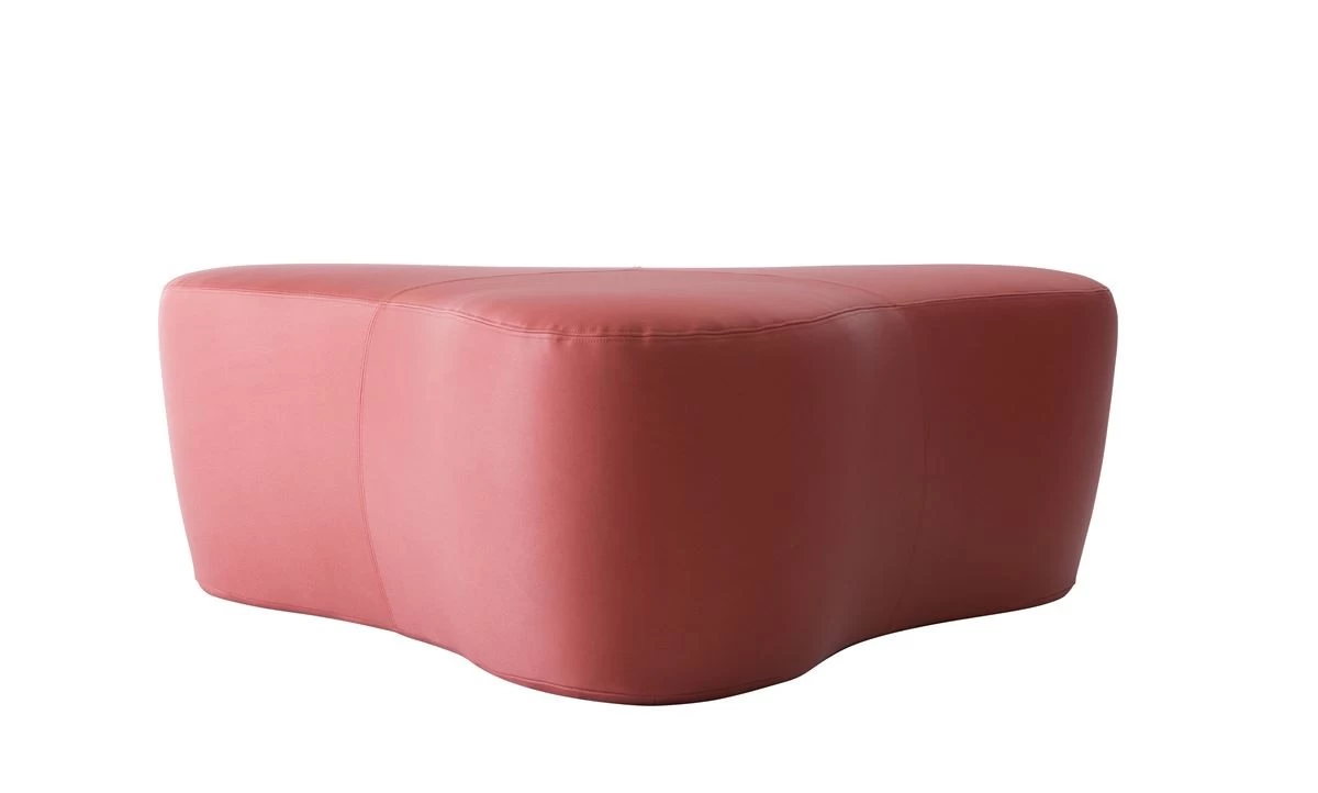 Livingruhm Pouf Hocker Groß Filz 588 Rot 4 Livingruhm Pouf Hocker Groß Filz 588 Rot – Bild 2