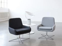 Livingruhm Softline Drehsessel Filz Melange Lichtgrau (612) & Gestell Chrom -Paulmann Store softline coco drehsessel filz melange lichtgrau 612 gestell b21 029 13 xuOX 1280x1280