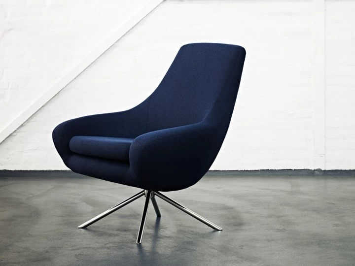 Livingruhm Softline Sessel Drehbar Filz 4 Livingruhm Softline Sessel Drehbar Filz – Bild 2