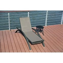 Livingruhm Donau Sonnenliege Alu Anthrazit