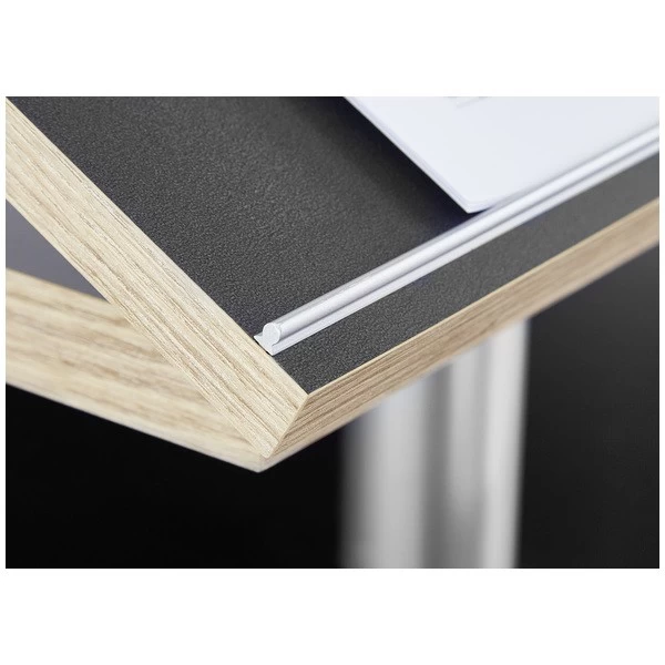 Livingruhm Stehpult Anthrazit Dekor Auf Rollen Rednerpult 8 Livingruhm Stehpult Anthrazit Dekor Auf Rollen Rednerpult – Bild 6