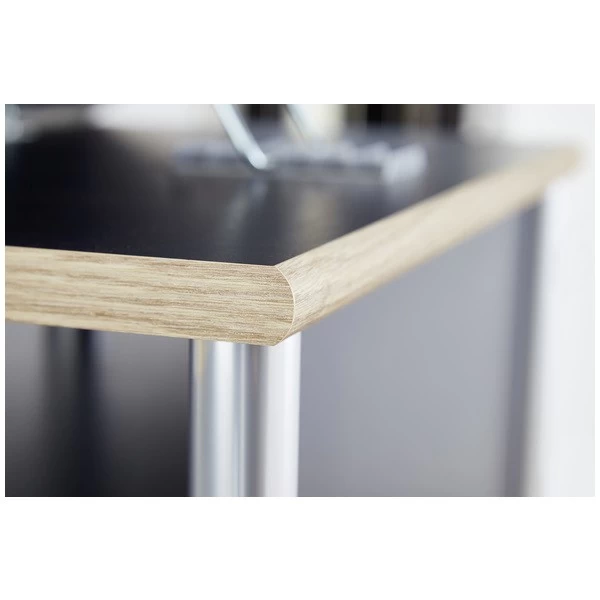 Livingruhm Stehpult Anthrazit Dekor Auf Rollen Rednerpult 10 Livingruhm Stehpult Anthrazit Dekor Auf Rollen Rednerpult – Bild 8