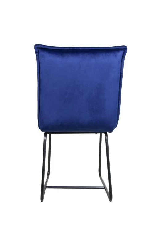 Stuhl Estelle Samt Blau Von HenkSchram 6 Stuhl Estelle Samt Blau Von HenkSchram – Bild 4